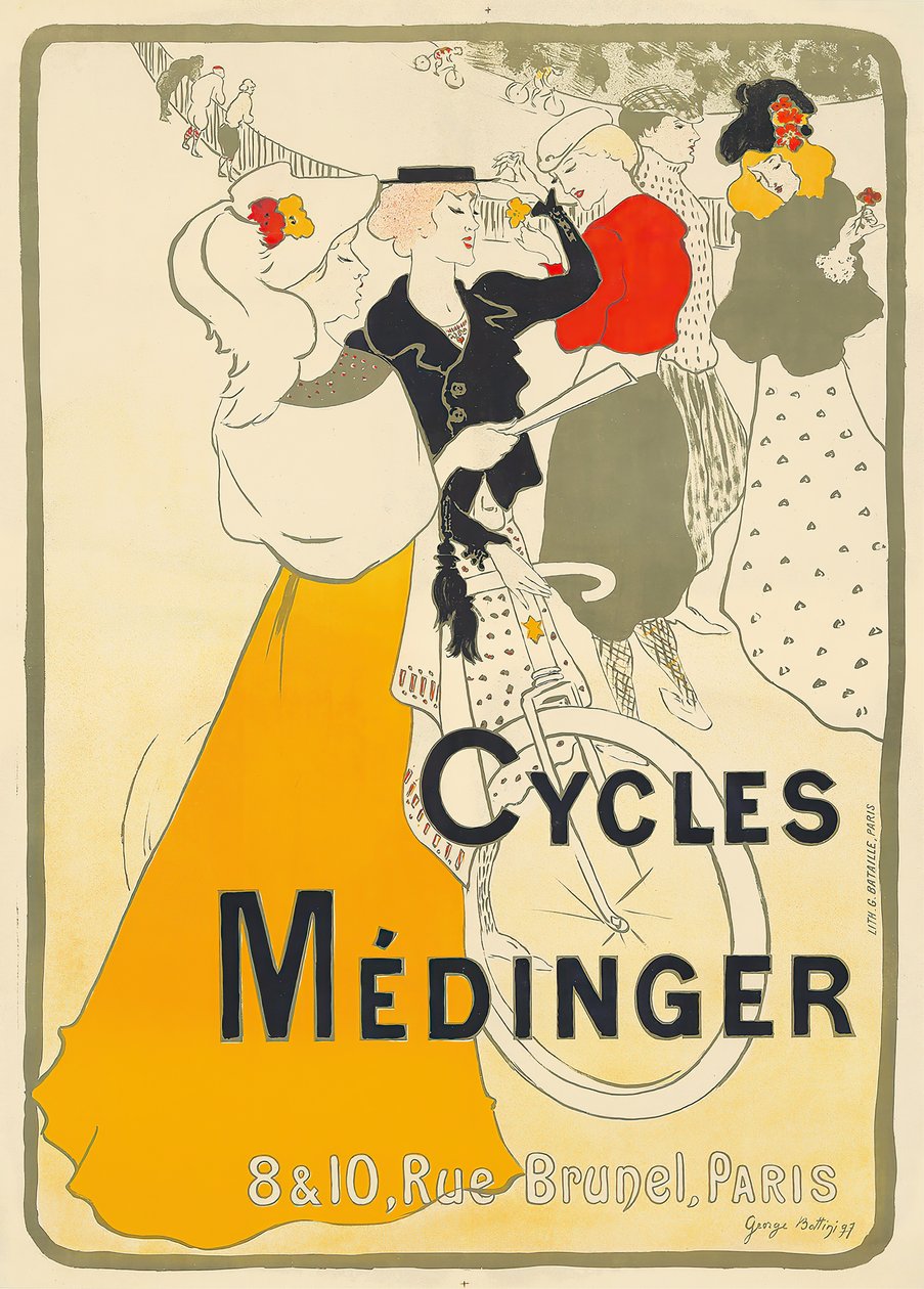 Cycles Médinger door Georges Alfred Bottini