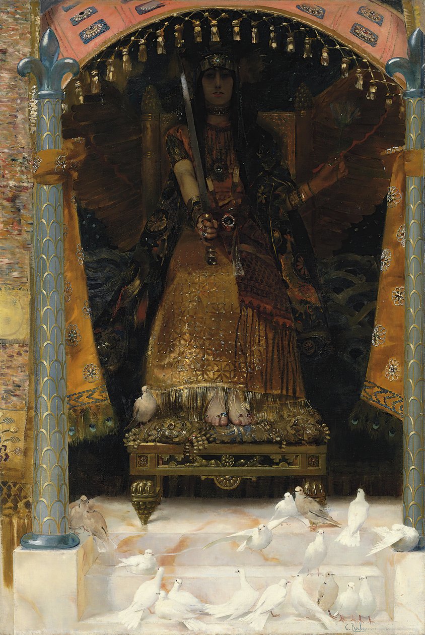 Oorlog en Vrede, 1886 door Georges Antoine Rochegrosse