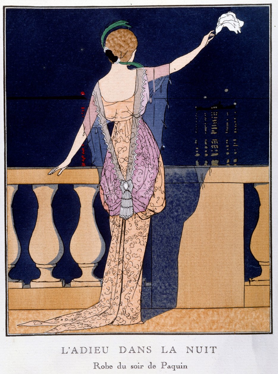 Afscheid in de Nacht door Georges Barbier