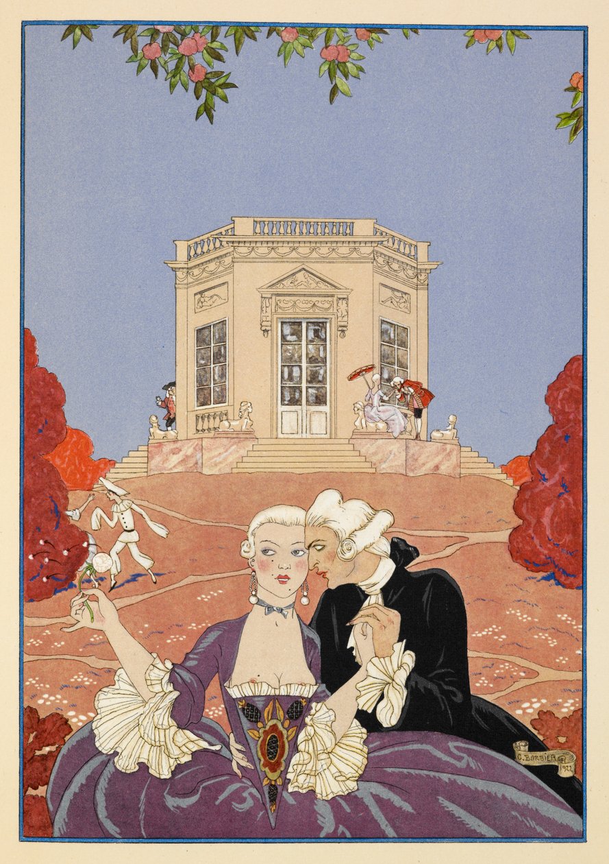 Les Indolents door Georges Barbier