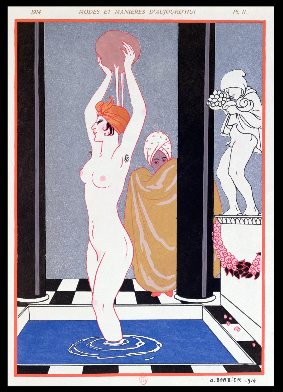 Het Bekken door Georges Barbier