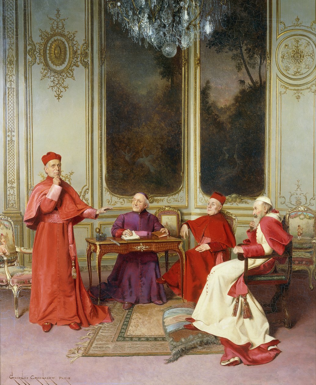 De Conferentie door Georges Croegaert