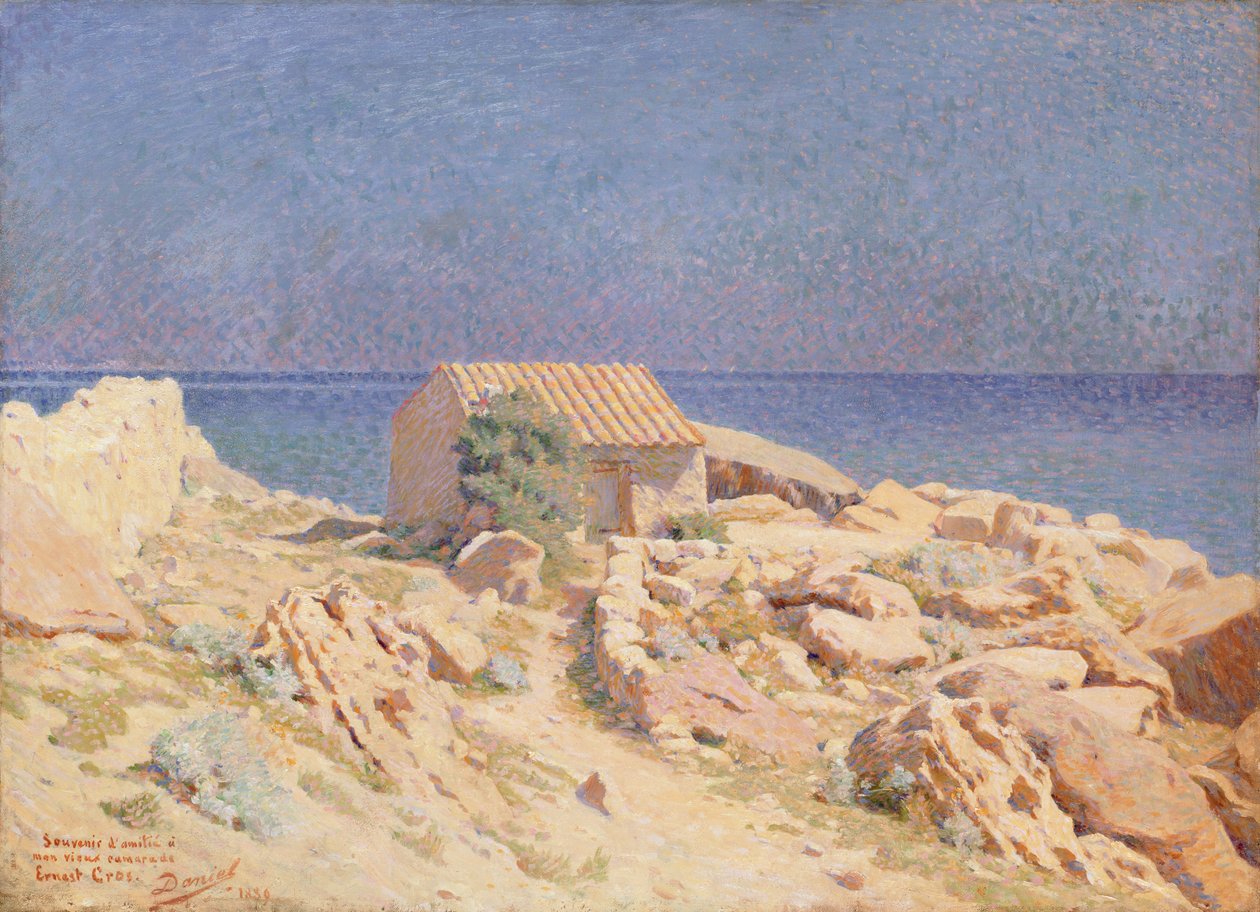 Landschap van Roussillon door Georges Daniel de Monfreid