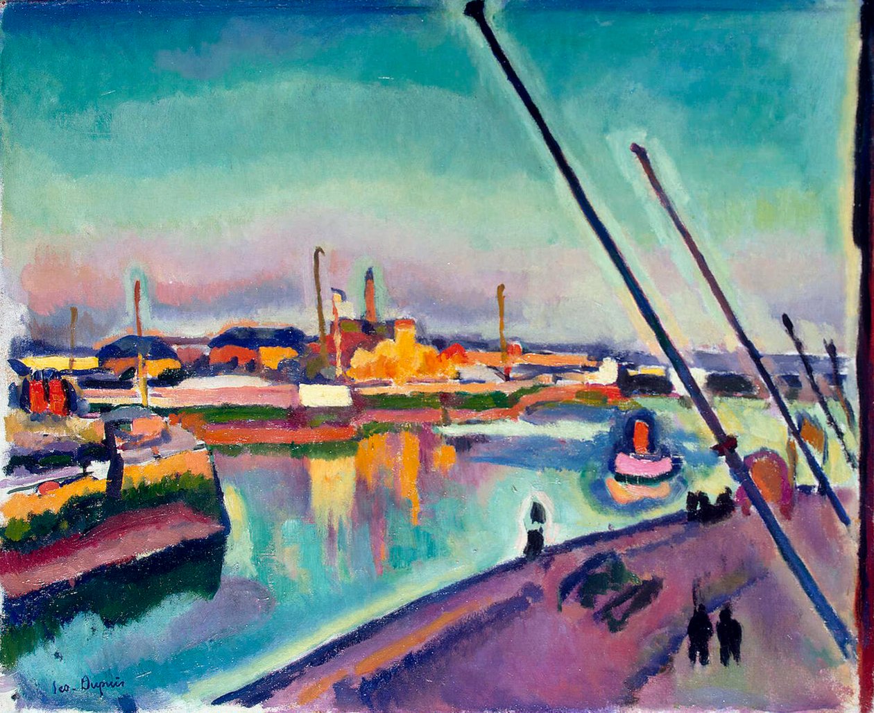 Notre-Dame Kade, Le Havre, 1908 door Georges Dupuis