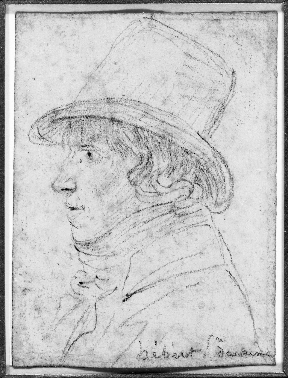Jacques-René Hébert door Gabriel door Georges François Marie Gabriel