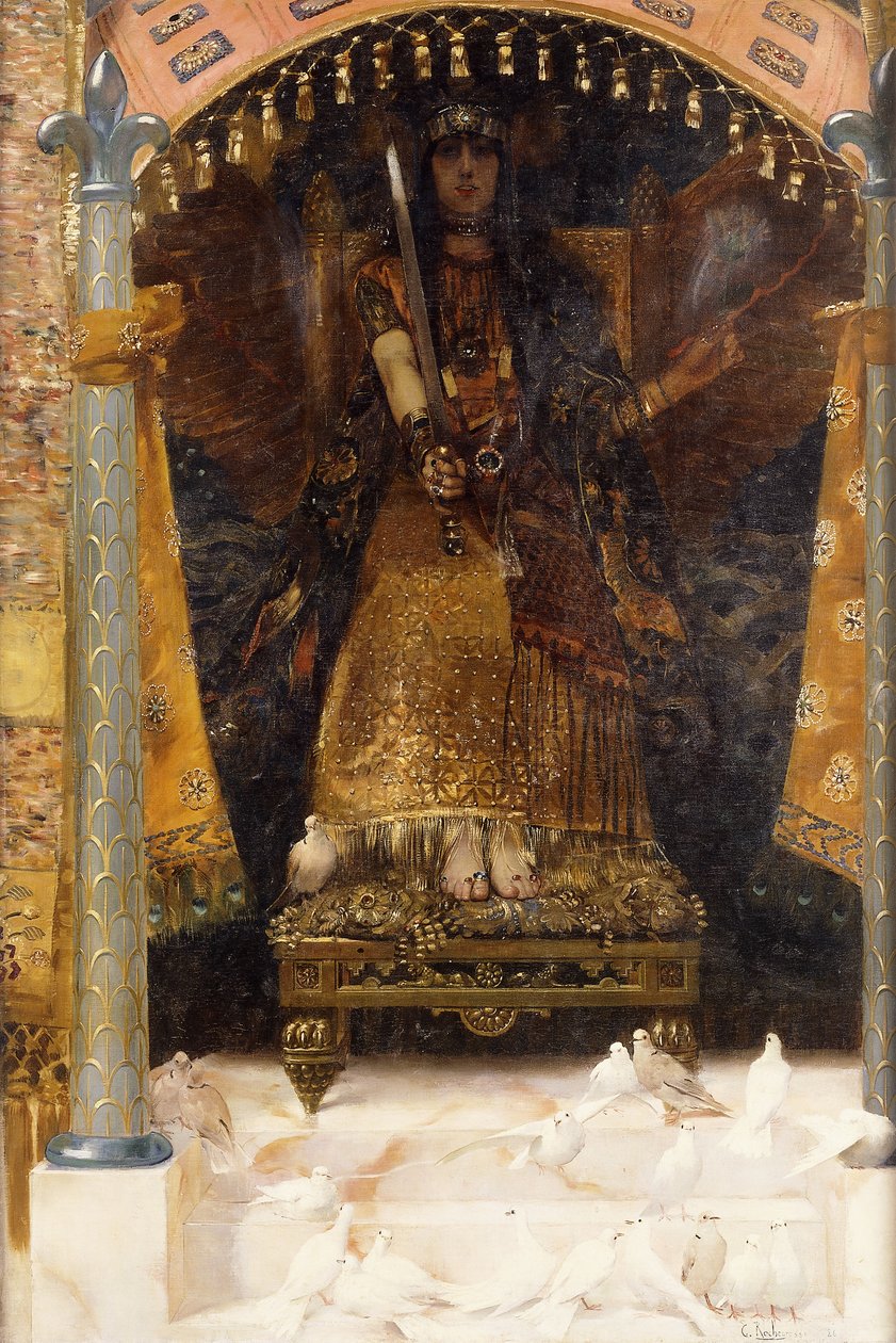 Oorlog en Vrede, 1886 door Georges Marie Rochegrosse