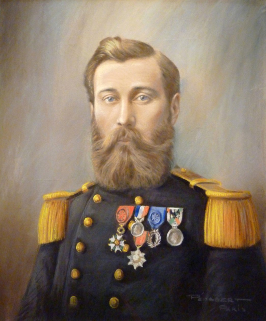 Louis Delaporte (1842-1925) (A) door Georges Penabert