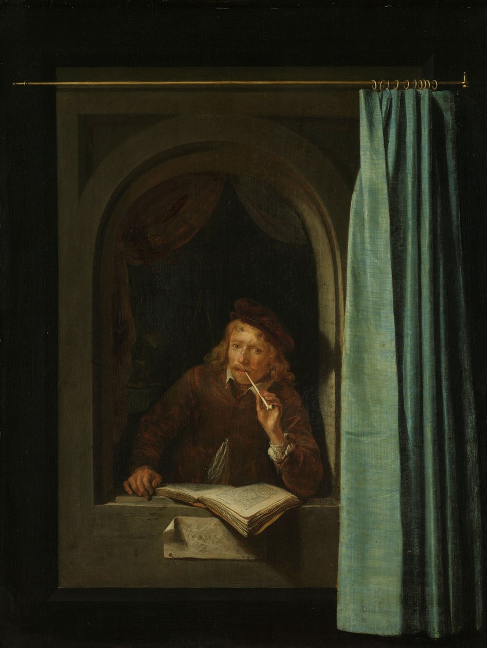 Zelfportret door Gerrit Dou