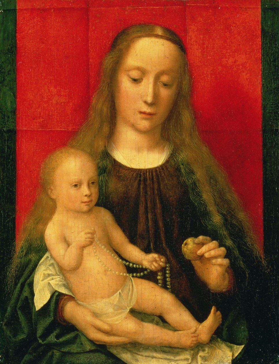 Madonna en kind door Gerard David