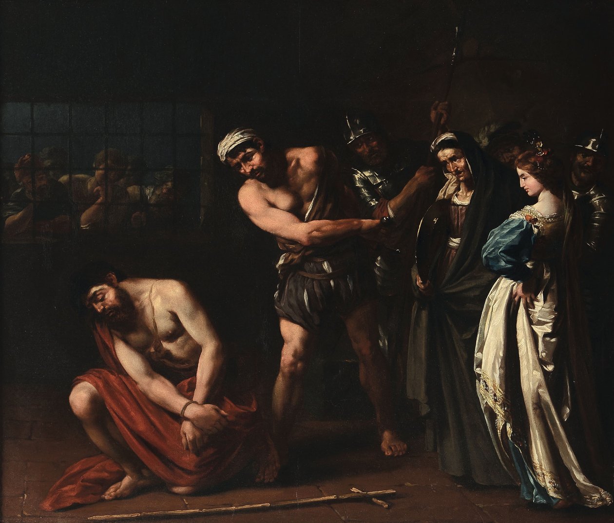 De onthoofding van Johannes de Doper door Gerard Douffet