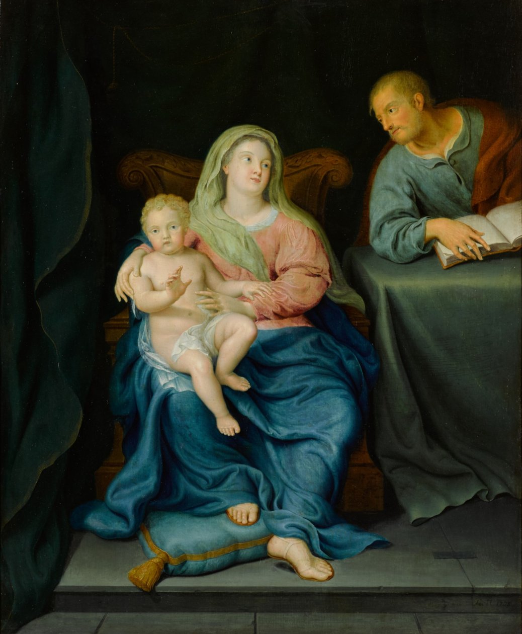 De Heilige Familie thuis door Gerard Wigmana
