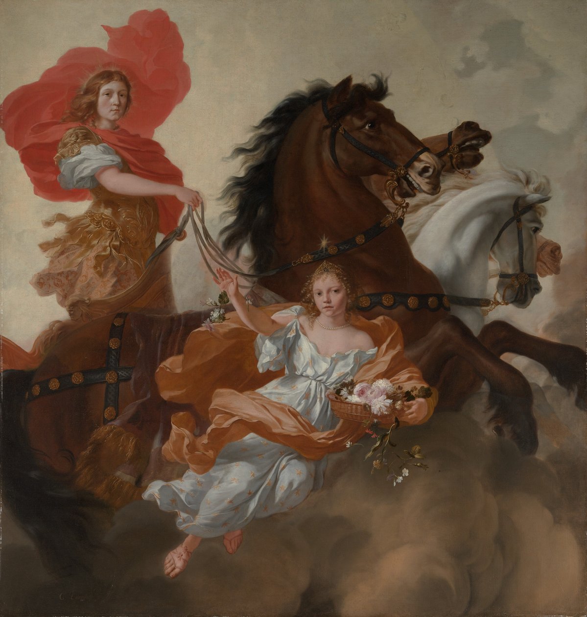 Apollo en Aurora, 1671 door Gerard de Lairesse