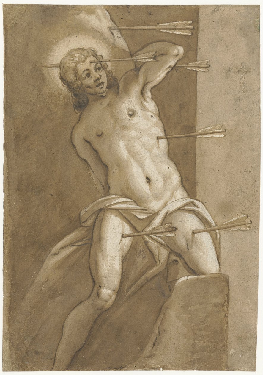 De Heilige Sebastiaan door Gerard ter Borch (I)
