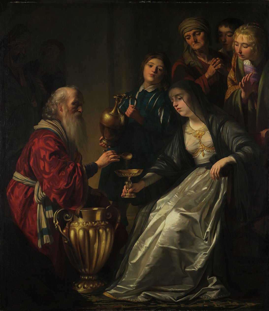 Artemisia door Gerard van Honthorst