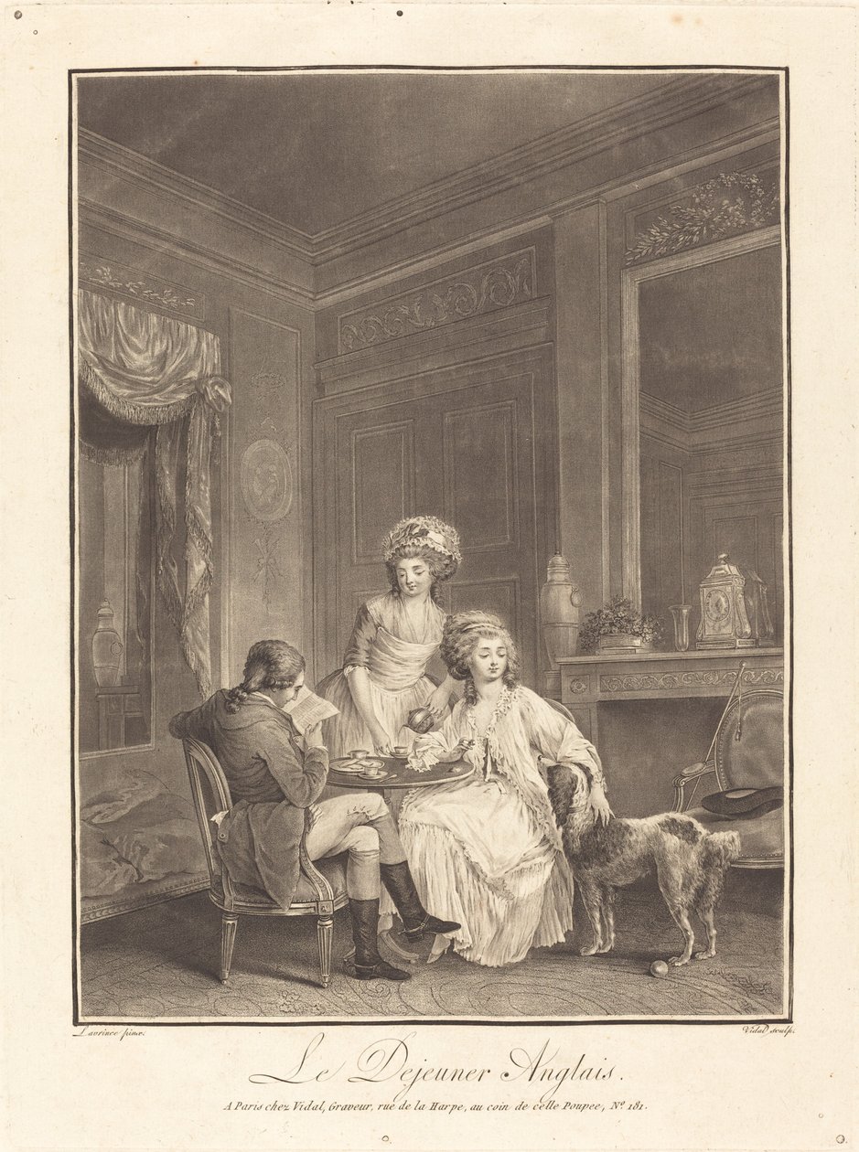 Le dejeuner anglais door Geraud Vidal