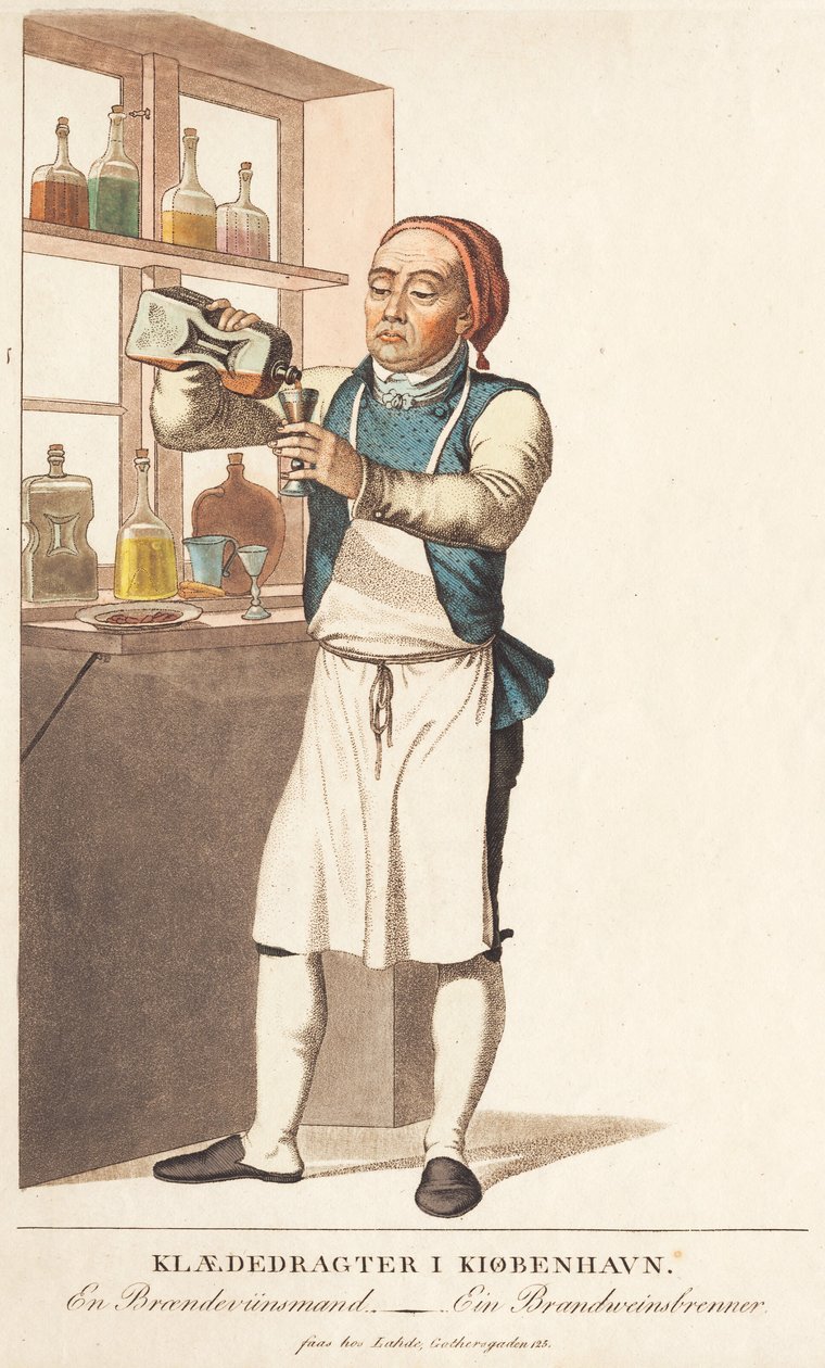 Brandewijnman door Gerhard Ludvig Lahde