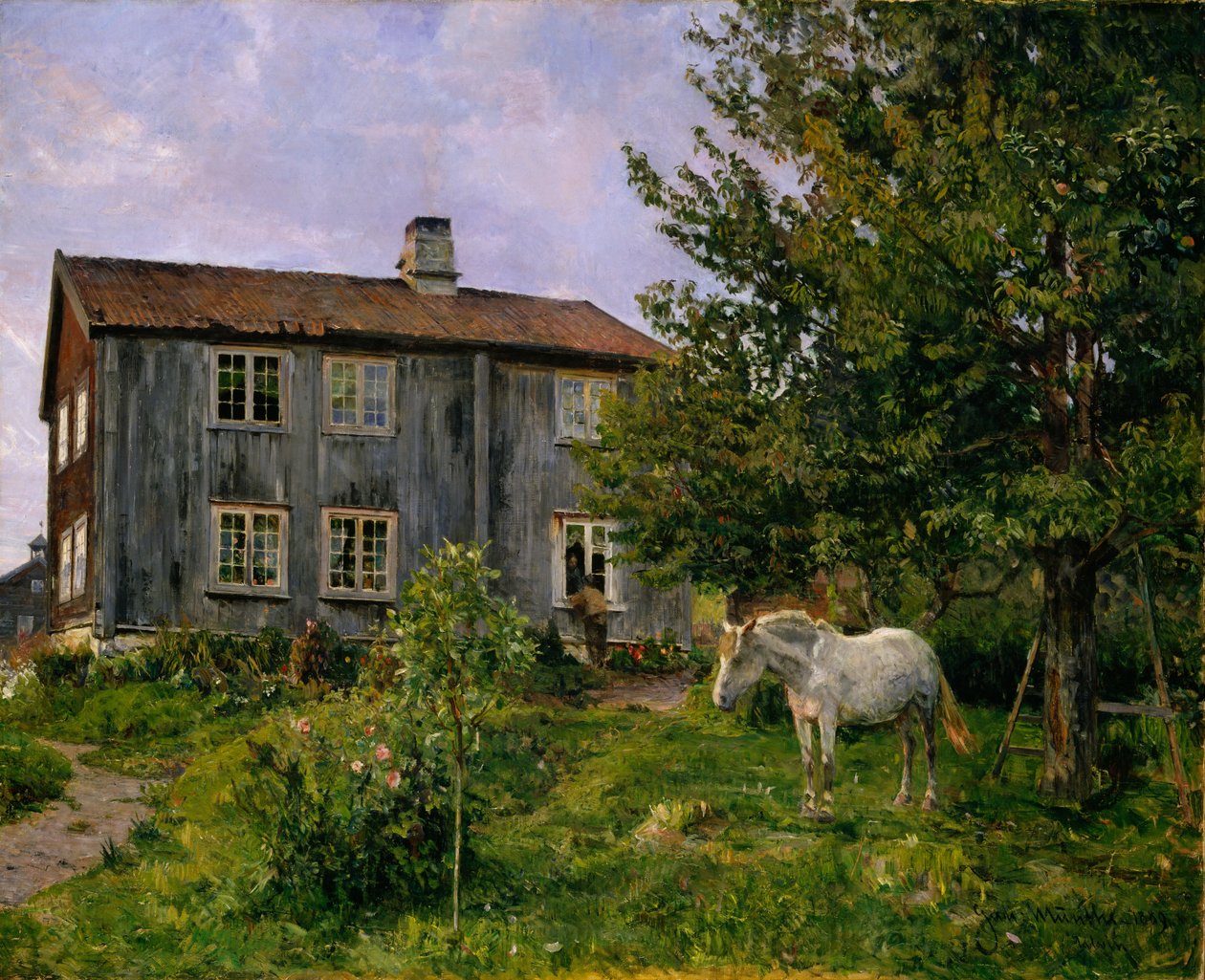 Op de boerderij, Ulvin door Gerhard Munthe