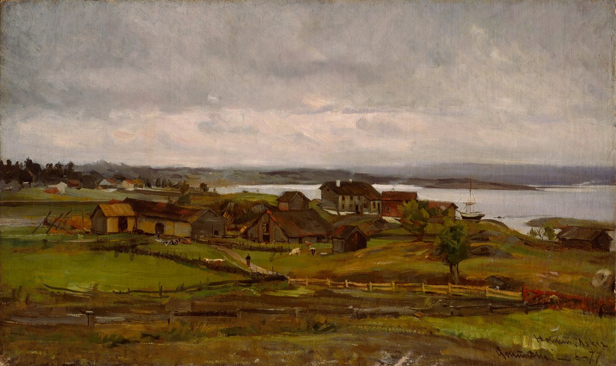 Holmen, Asker door Gerhard Peter Frantz Vilhelm Munthe