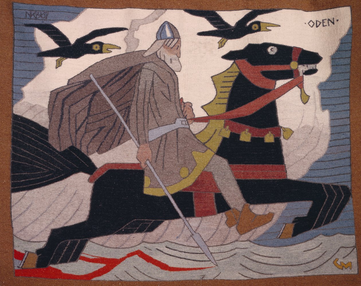 Odin door Gerhard Peter Frantz Vilhelm Munthe