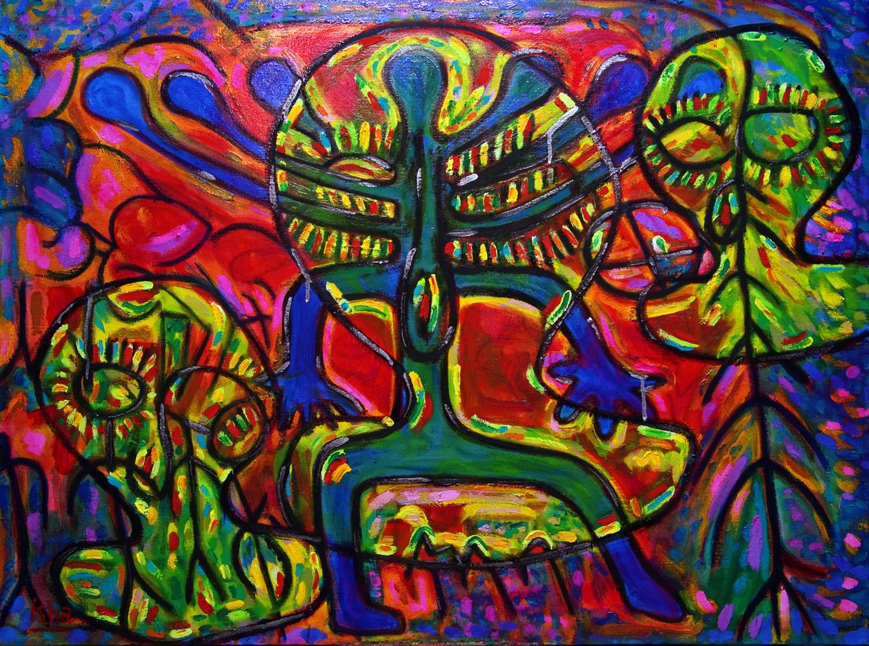 Alien Abjudicators, 2021 door Gerhardt Isringhaus