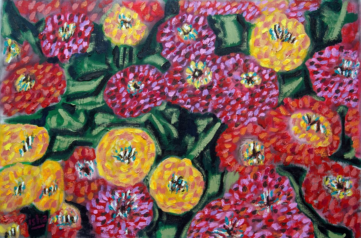 Mama II, 2024 (olieverf op doek) door Gerhardt Isringhaus