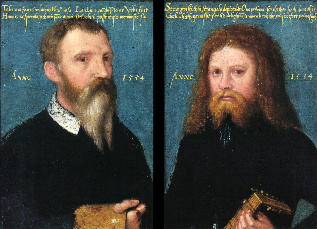 Gerlach Flicke met Henry Strangwish door Gerlach Flicke