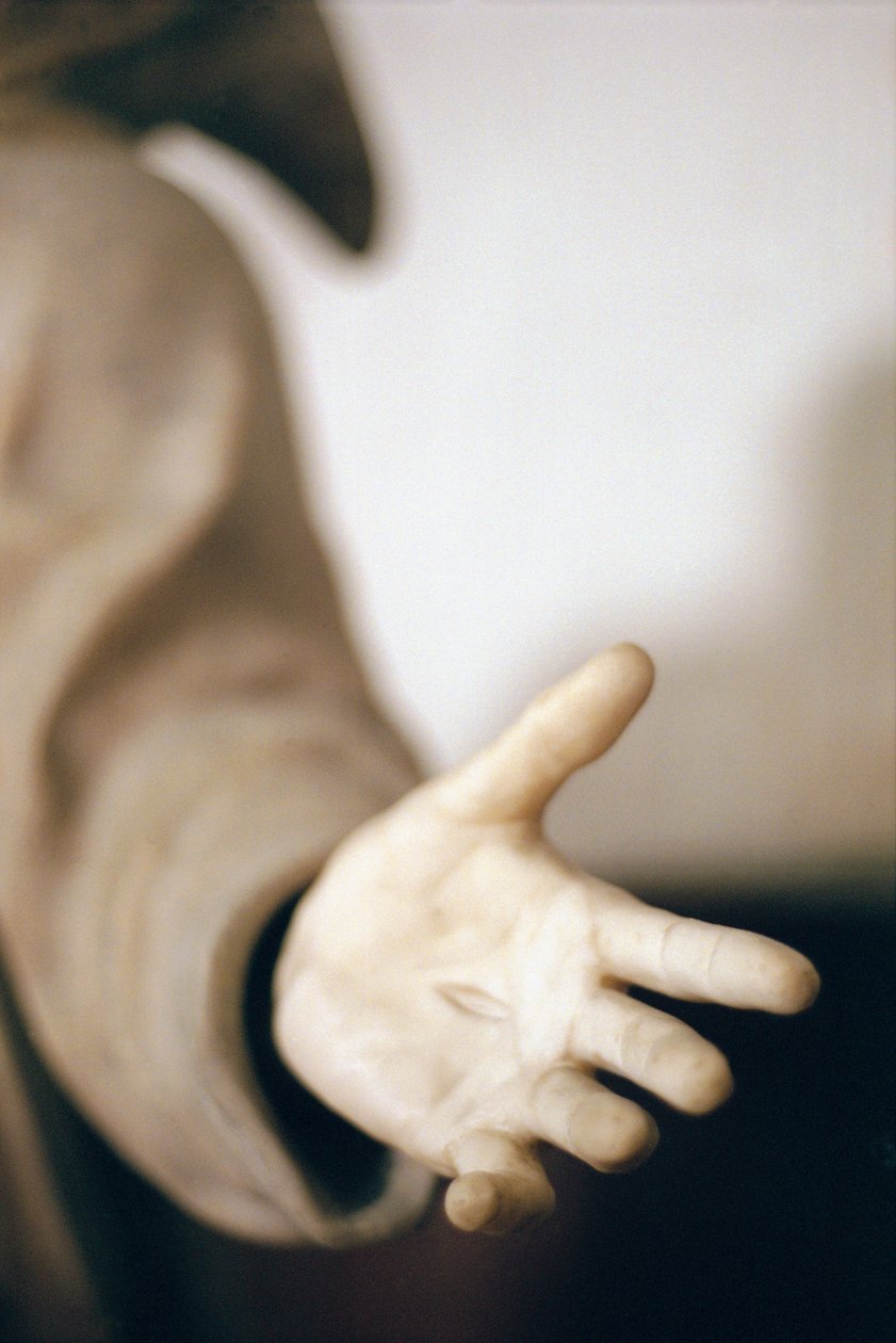 St. Franciscus ontvangt de stigmata, c.1580 door Germain Pilon