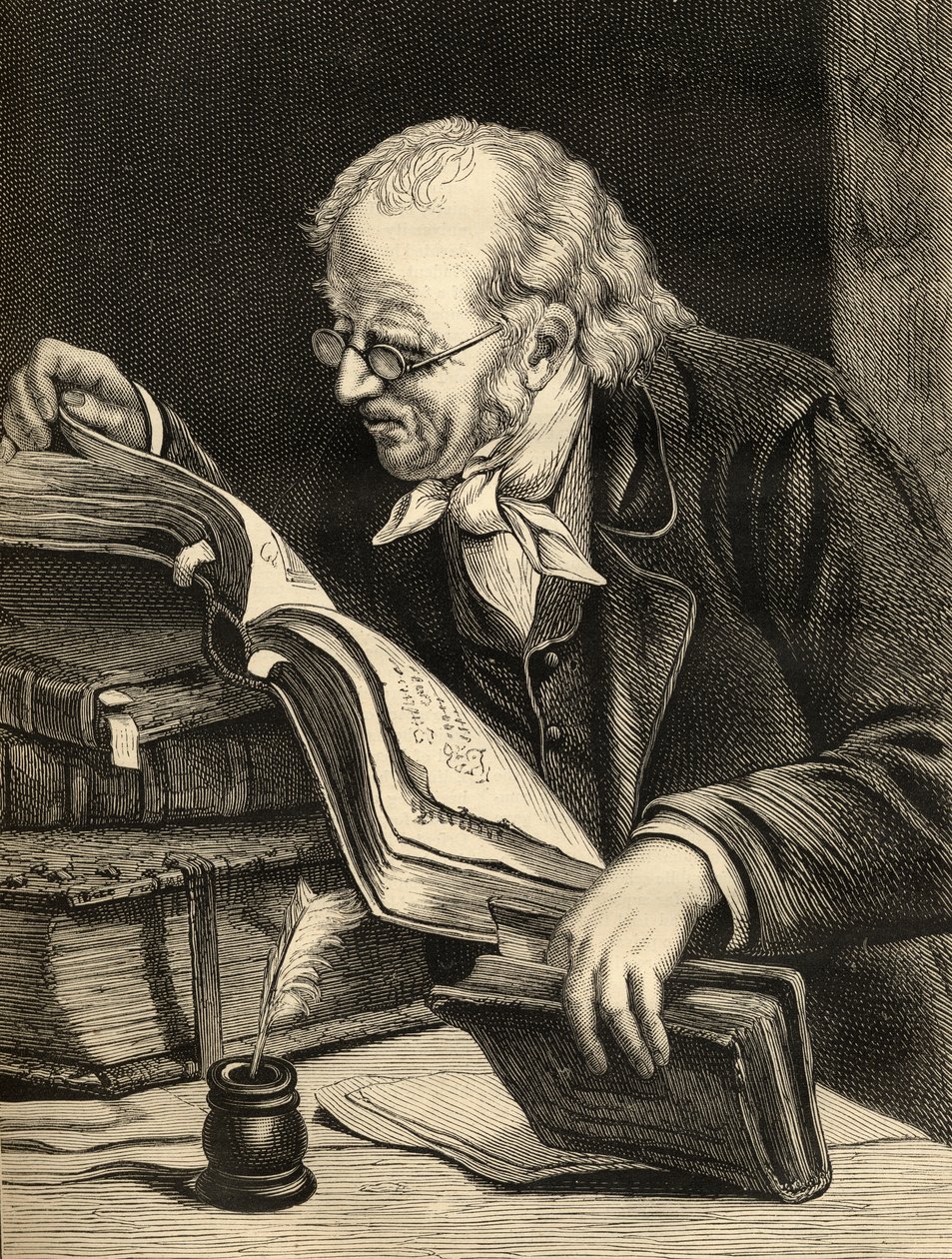 Barthold Georg Niebuhr (1776-1831) door German School