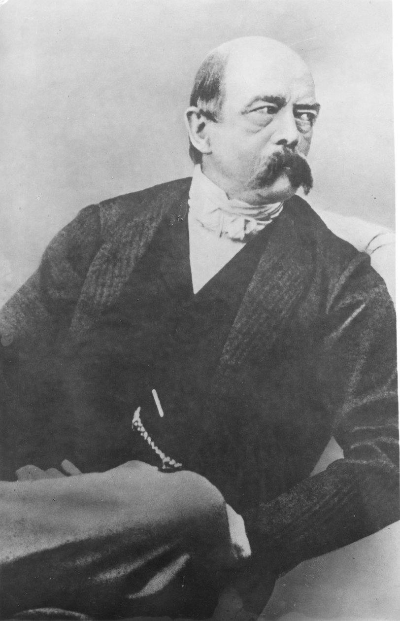 Bismarck in 1866 als Minister-President van Pruisen, 1866 door German School