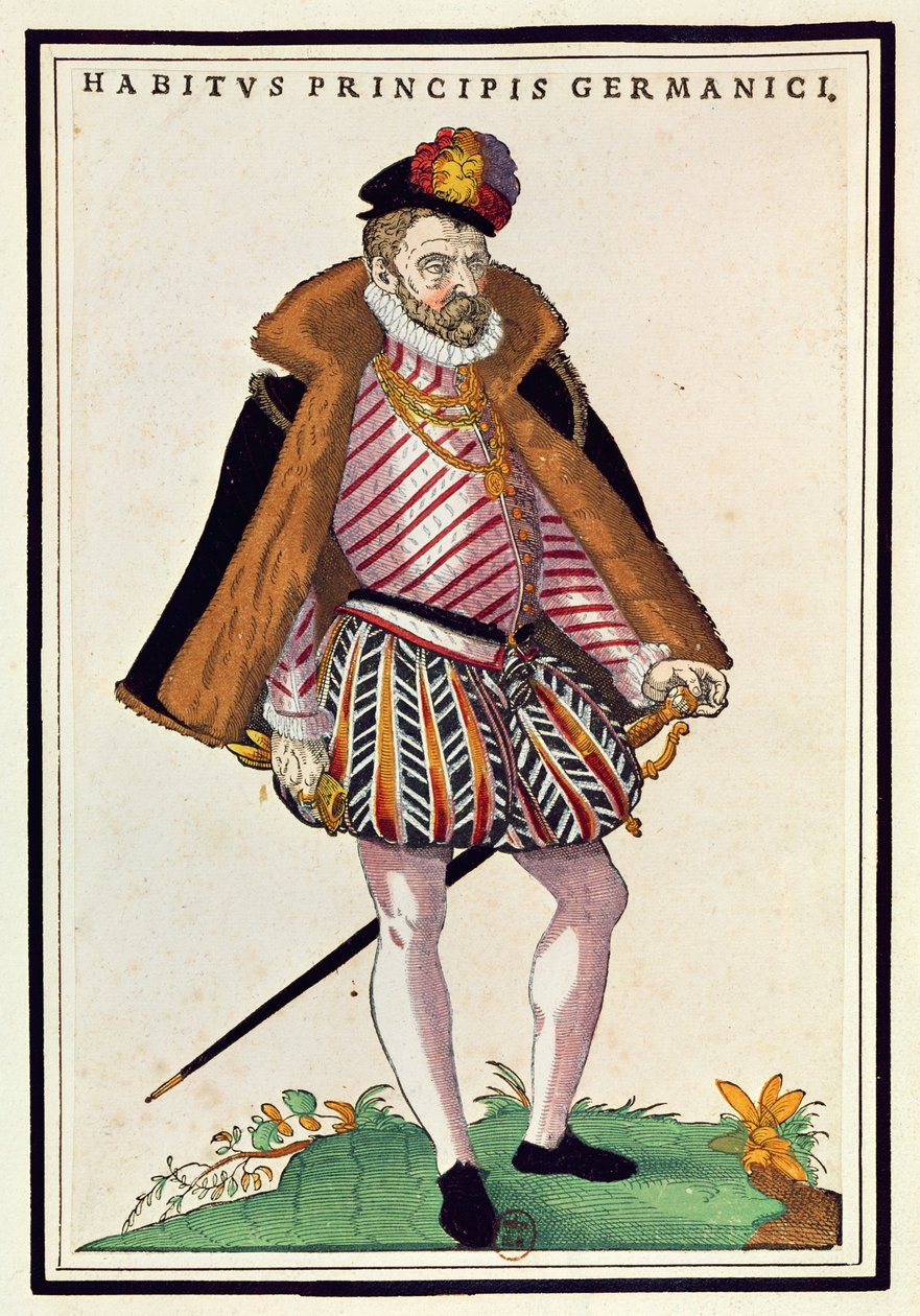 Duitse edelman, 1572 door German School