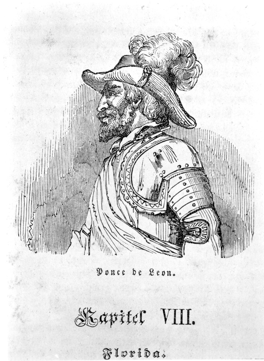 Juan Ponce de Leon (1460-1521) door German School