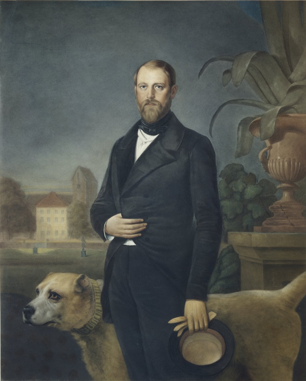 Otto von Bismarck, ca. 1850 door German School