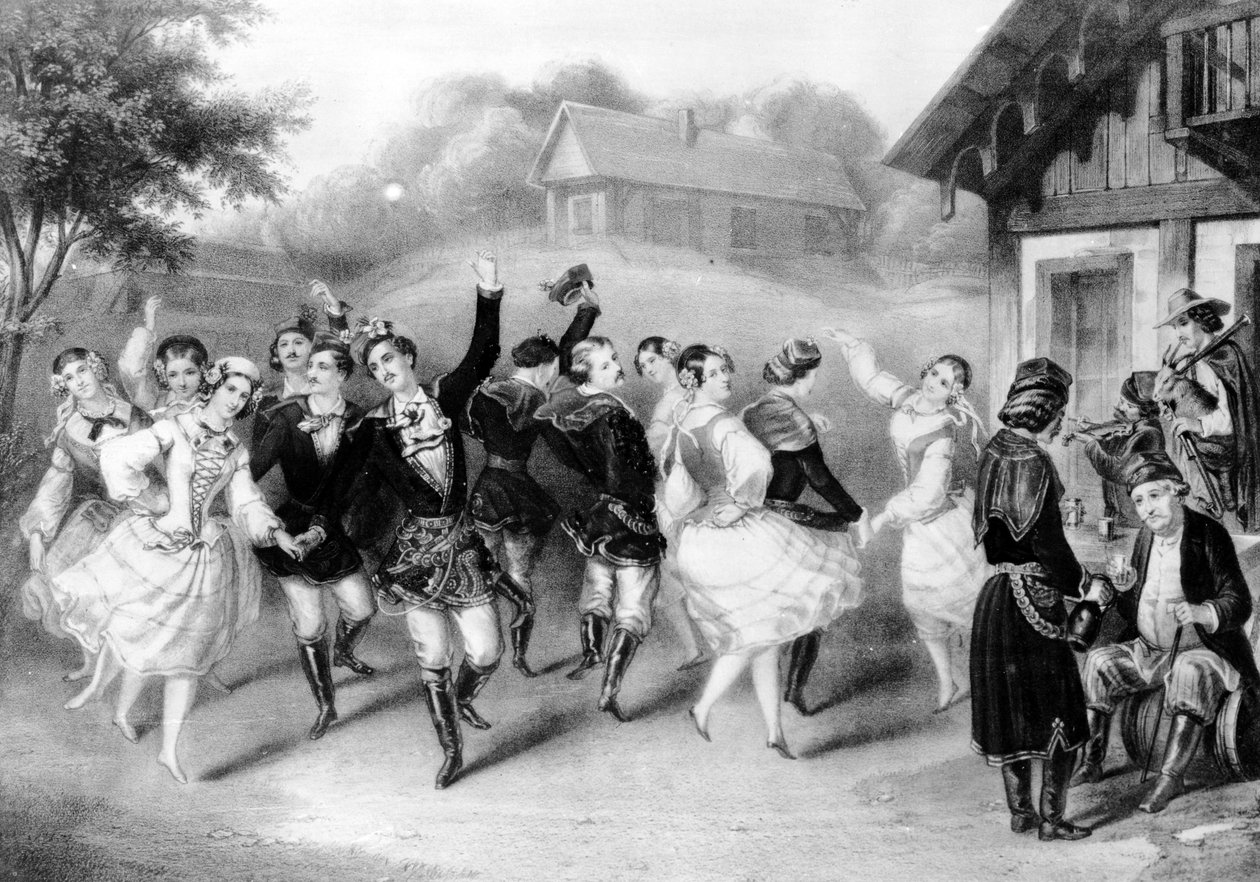Poolse volksdans door German School