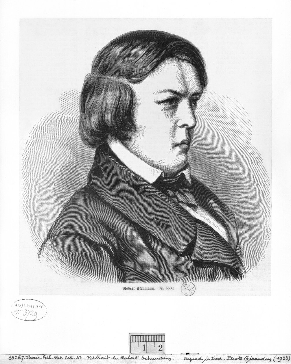Robert Schumann (1810-56) door German School