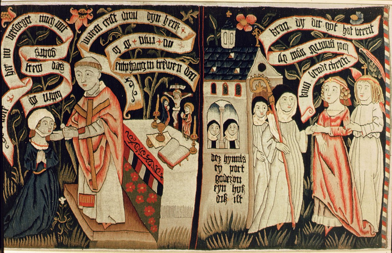 De Zoektocht naar Waarheid, ca. 1490 door German School