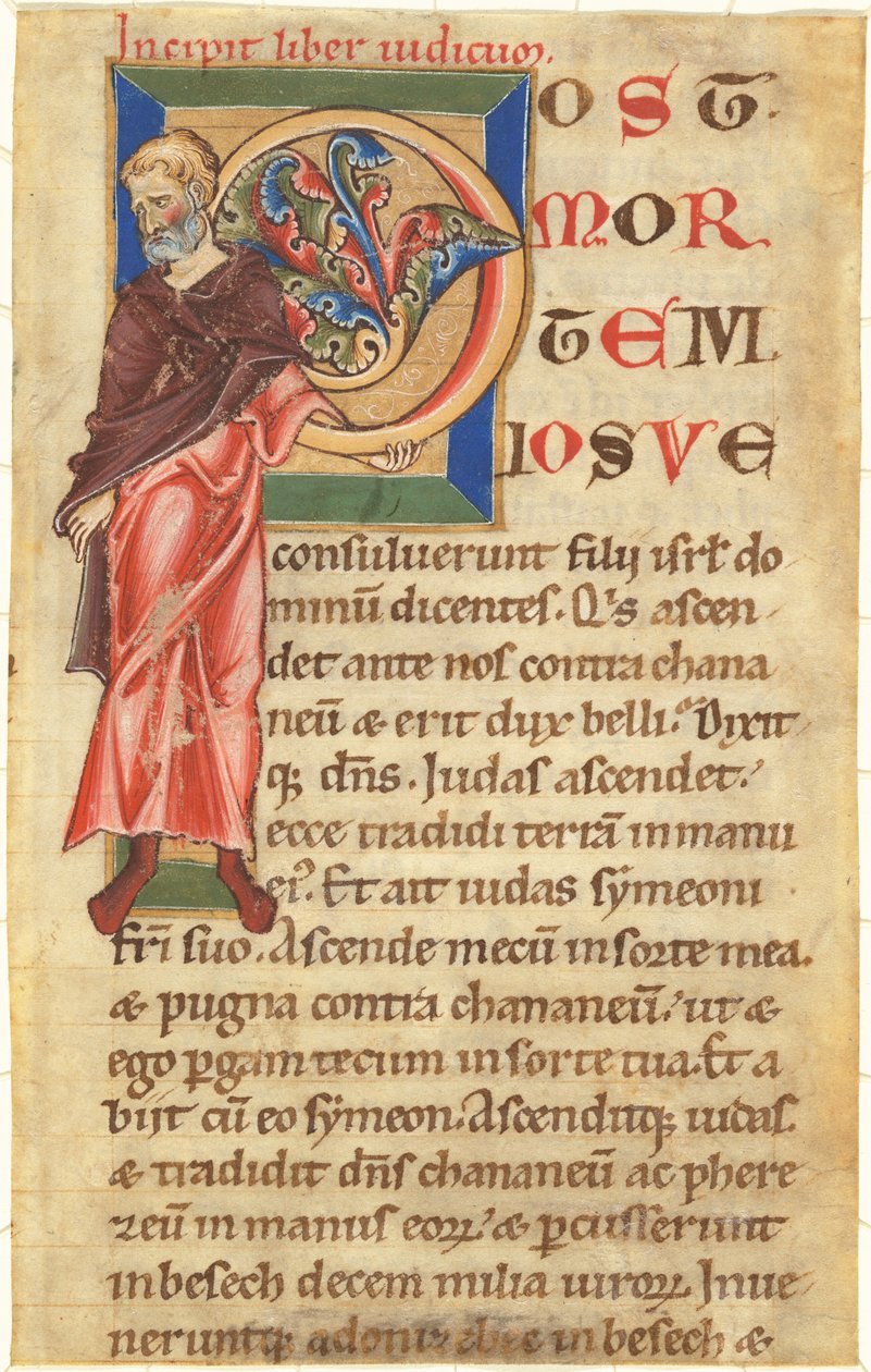 De Rechter Juda (?) door German 13th Century