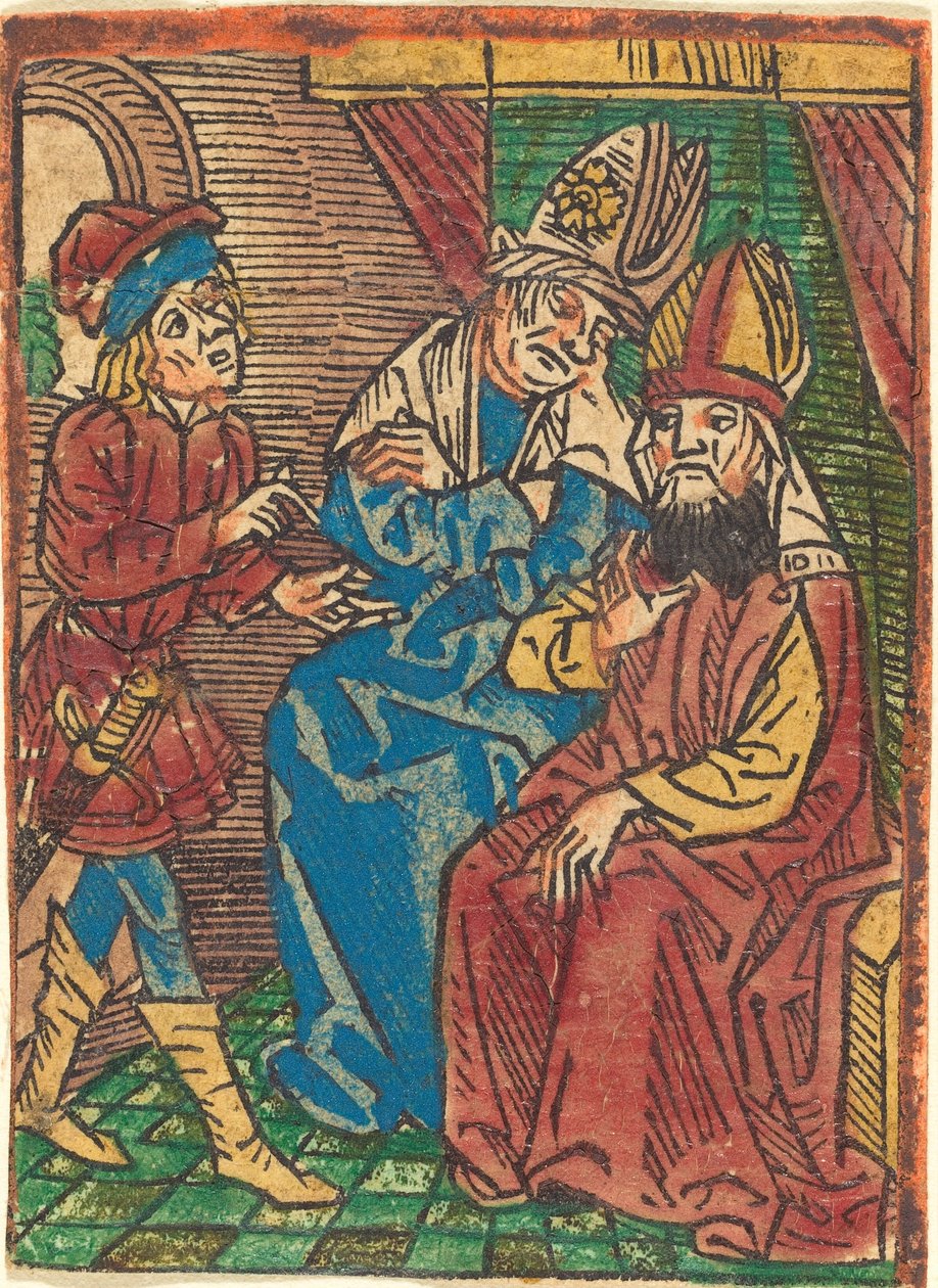 Raad van Hoge Priesters door German 15th Century
