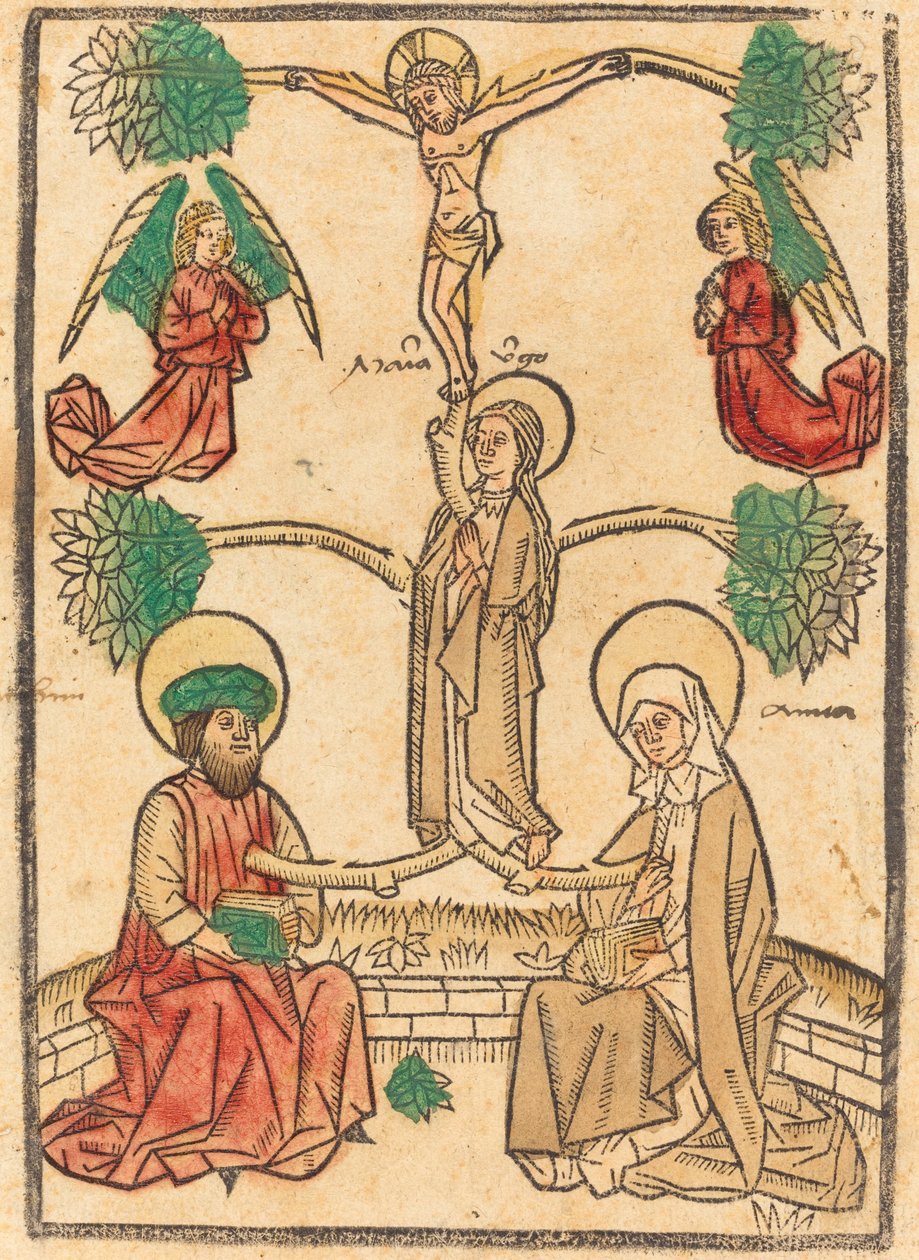 Stamboom van Christus door German 15th Century