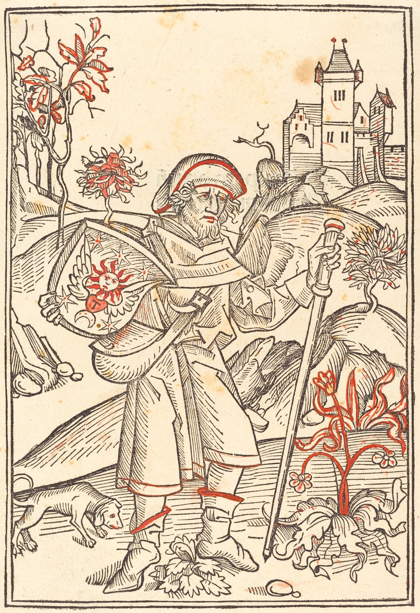 Gerson als Pelgrim door German 15th Century