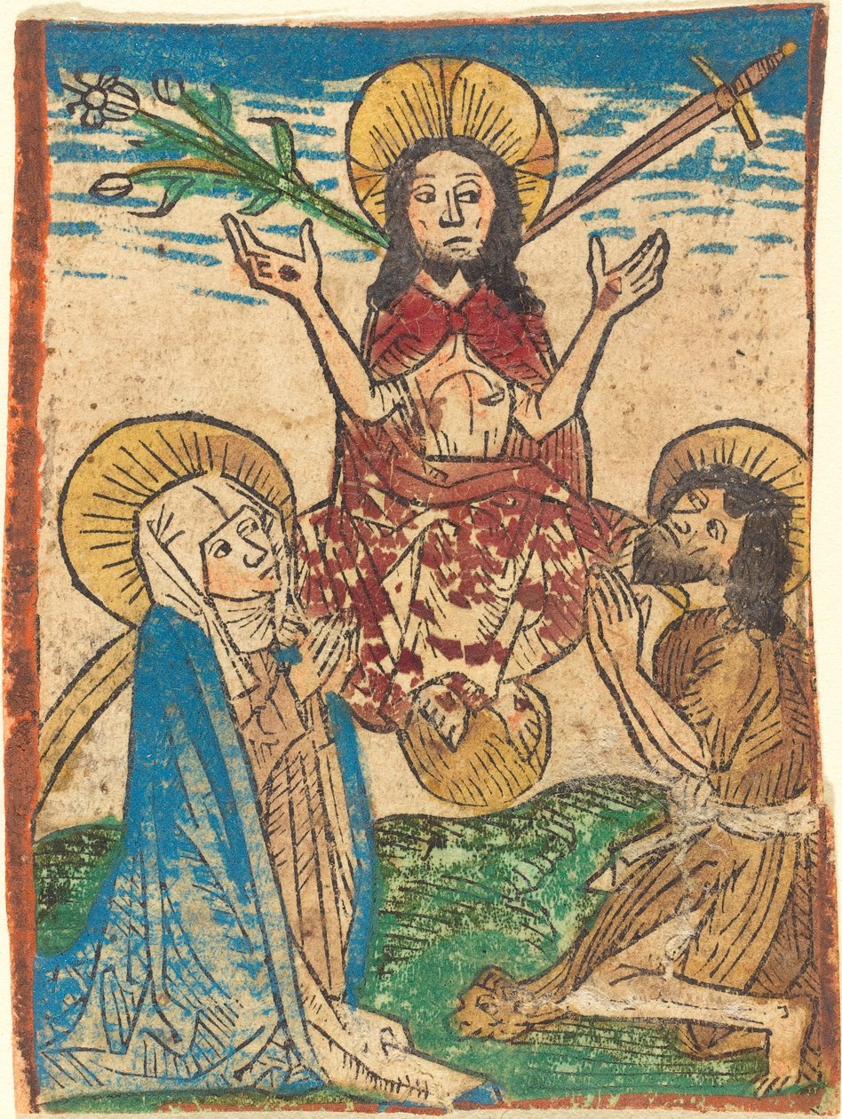 Laatste oordeel door German 15th Century
