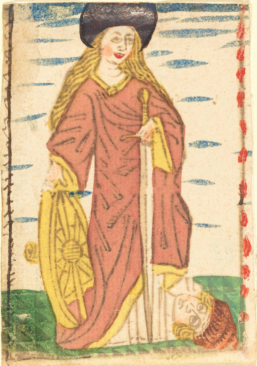 Sint Catharina van Alexandrië door German 15th Century