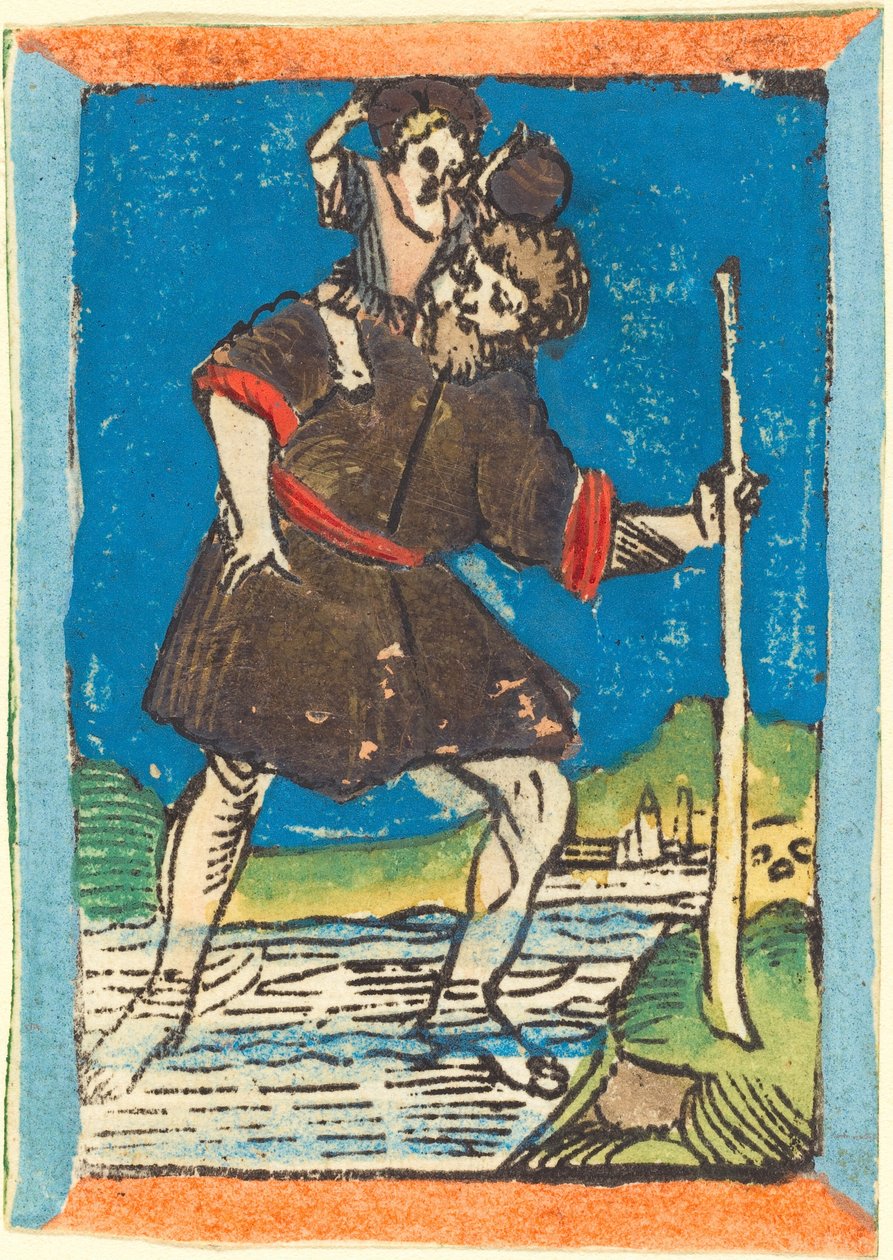 Sint Christoffel door German 15th Century