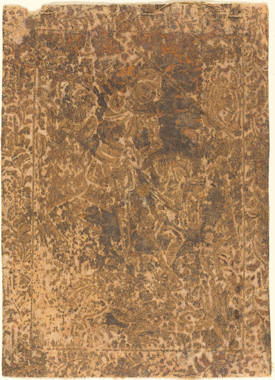 Heilige Joris door German 15th Century