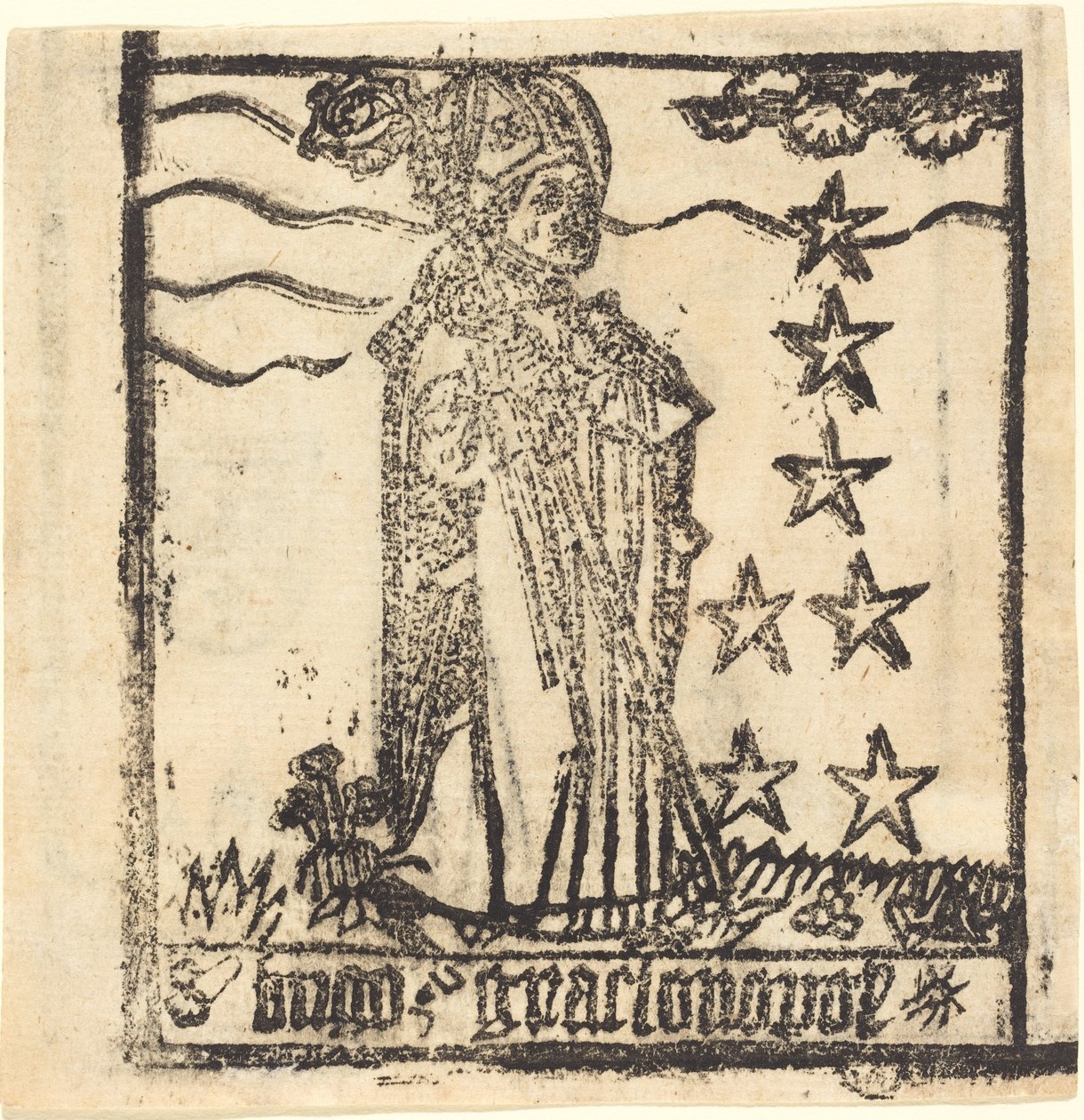 Sint Hugo van Grenoble door German 15th Century