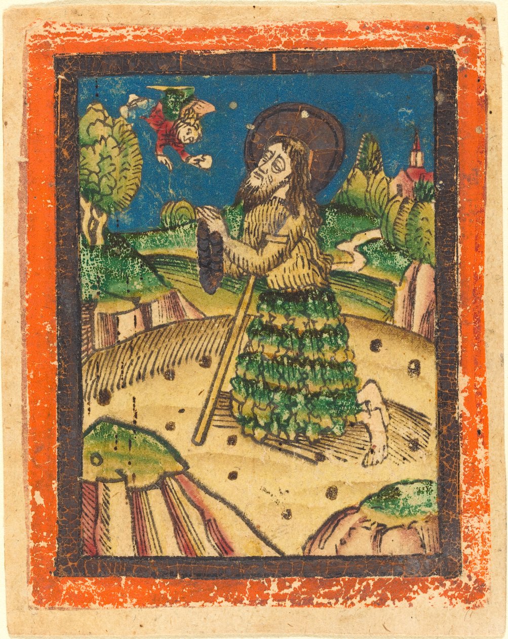 Sint Onufrius door German 15th Century