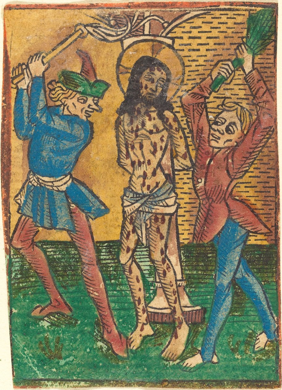 Geseling van Christus door German 15th Century