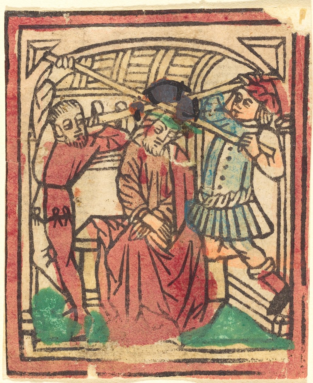De Kroning met Doornen door German 15th Century