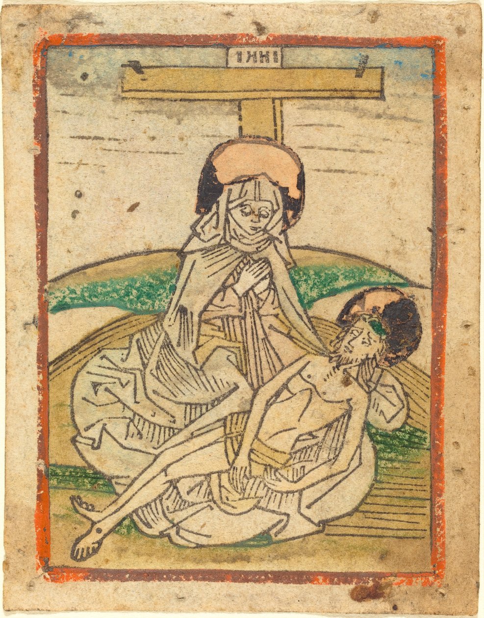 De Pietà door German 15th Century