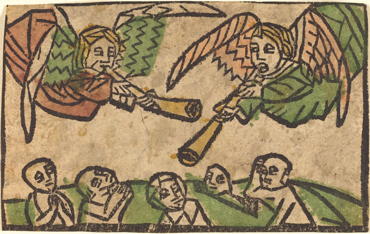 De Opstanding van de Doden door German 15th Century