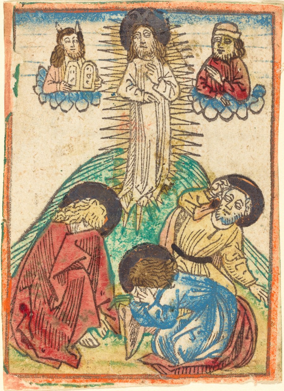 De Transfiguratie door German 15th Century